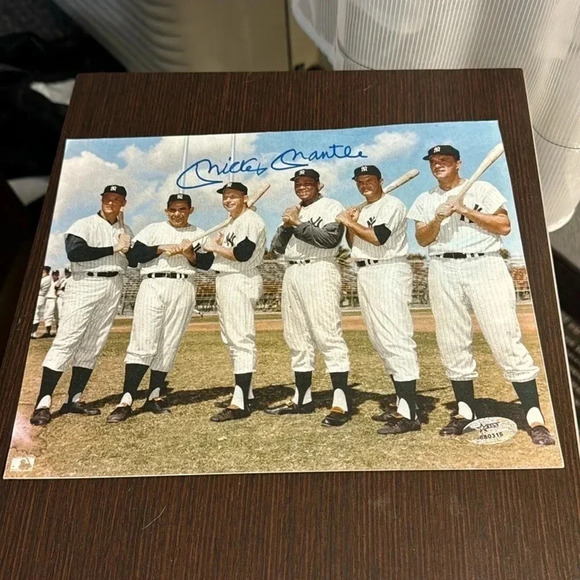 Mickey Mantle New York Yankees signed photo - Picture 1 of 1